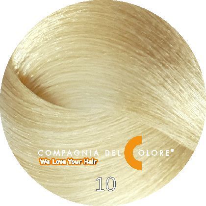 10  Натуральный платиновый блондин